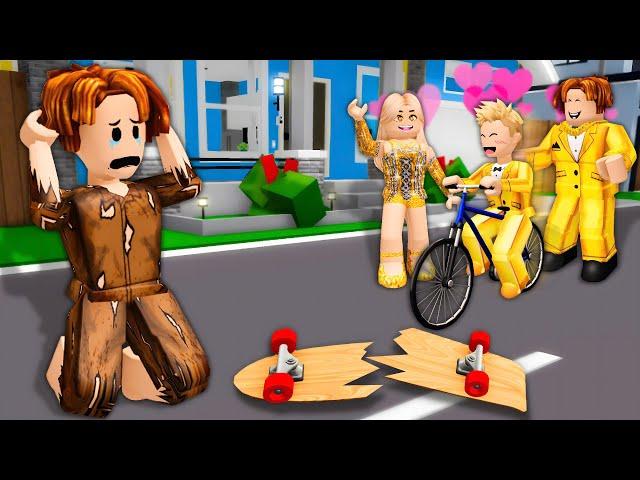 It's Not Fair! Peter vs His Little Brother in Rich Family . ROBLOX Brookhaven RP - FUNNY MOMENTS