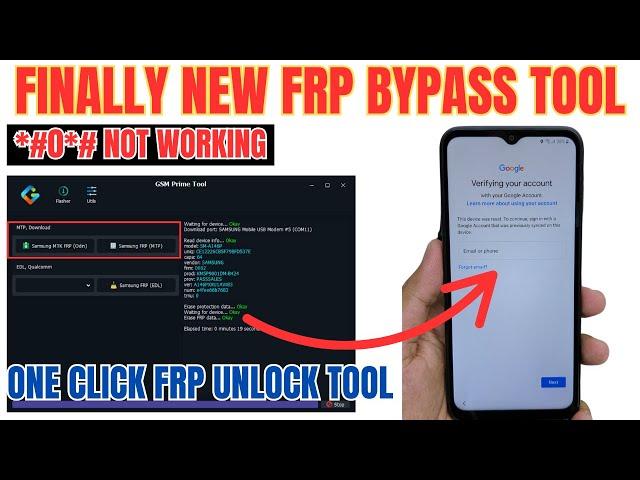 FinallyAll Samsung FRP Bypass Tool 2024 Android 14/13/12 New Security, Samsung FRP Lock Remove Tool