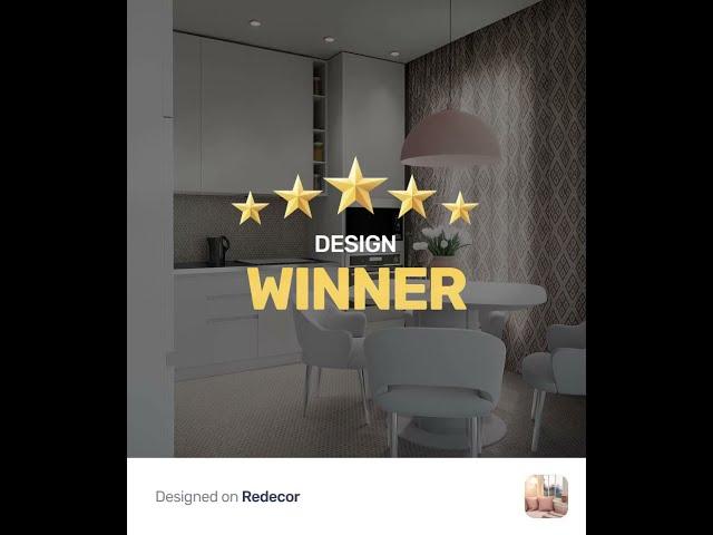 Redecor My Winning Design “Pretty Kitchen Dining Area”