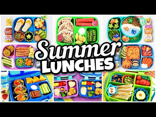 14 AWESOME Lunch Ideas For SUMMER ️ Bunches Of Lunches MARATHON