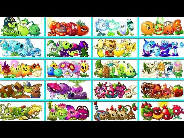 Random All Team COLORFUL Plants Battlez - Who Will Win? - PVz 2 Team Plant vs Team Plant