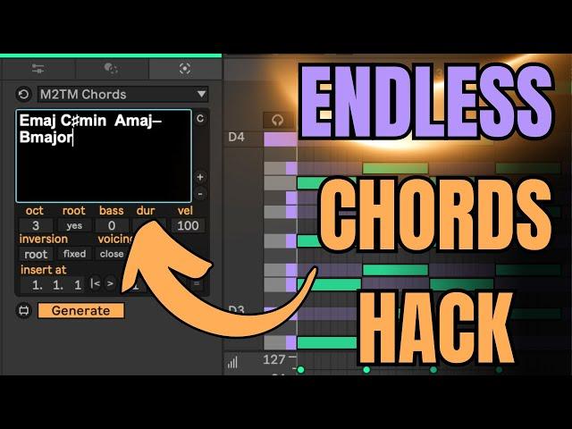 Endless Chord Progression Hack in Ableton 12 - Without Knowing ANY Theory!