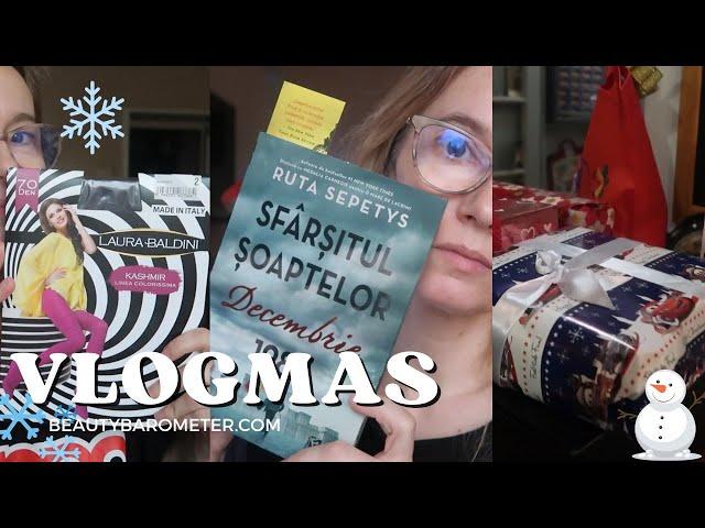 VLOGMAS 3 dileme, influenceri, intalnire Parfum si ceai si un pachet Laura Baldini