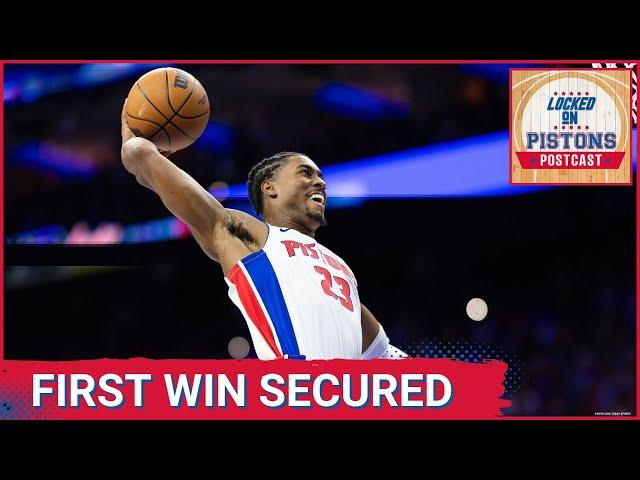 Locked On Pistons POSTCAST: Detroit Pistons DEFEAT Philadelphia 76ers, Jaden Ivy Scores 23 Points