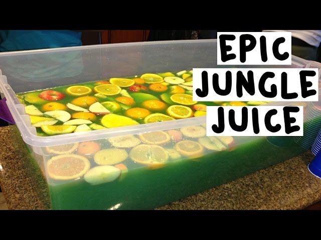 How to Make an Epic Jungle Juice (60L Recipe)