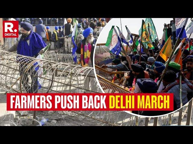 Farmers Protest Latest News: Farmers Push Back Delhi March, Demands Talks To End Stalemate