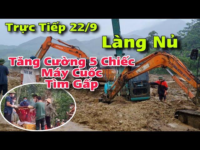 Trực Tiếp Chiều Nay Đào Gấp Vị Trí Khả Nghi Có Nạn Nhân Bên Dưới