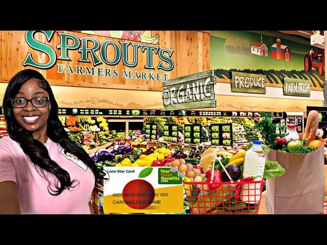 MY FIRST GROCERY SHOPPING ADVENTURE AT SPROUTS FARMER MARKET WITH FOOD STAMPS ! FRESH & AFFORDABLE