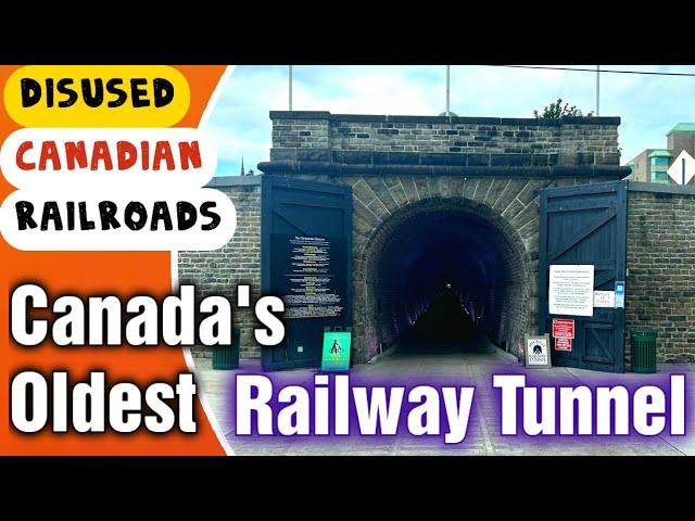 Walking Through Canada's First Railway Tunnel