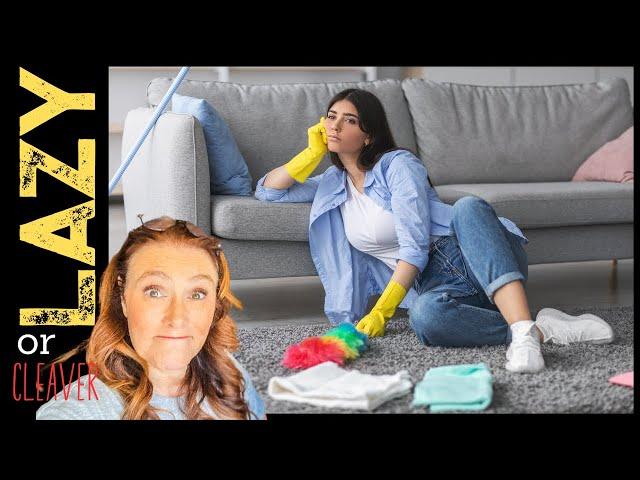 Adulting 101:  20+ lazy cleaning habits THAT WORK!