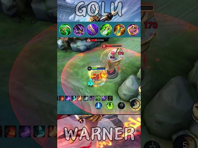 Aulus vs Turret #goluwarner