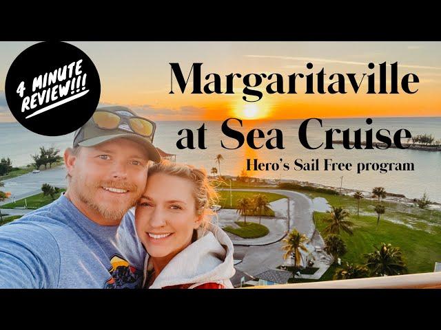 Margaritaville at Sea Cruise Review // Hero’s Sail Free Program - our 4 minute recap!!