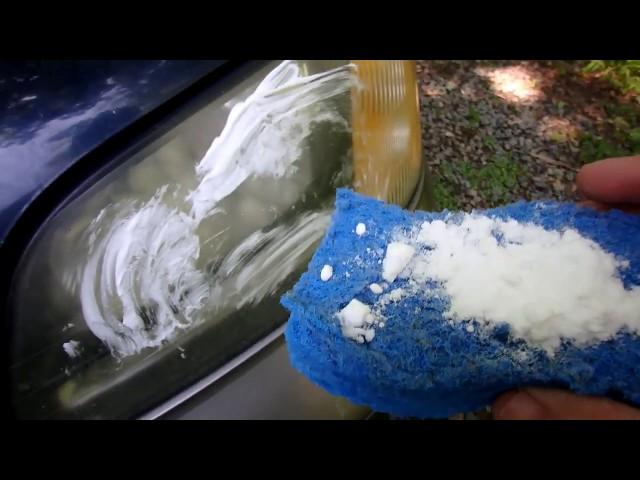 HOW TO CLEAN HEADLIGHTS #LifeHack LIFE HACK 001