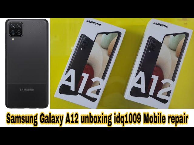 Samsung galaxy A12 unboxing 4GB ram 128 memory idq1009 Mobile services