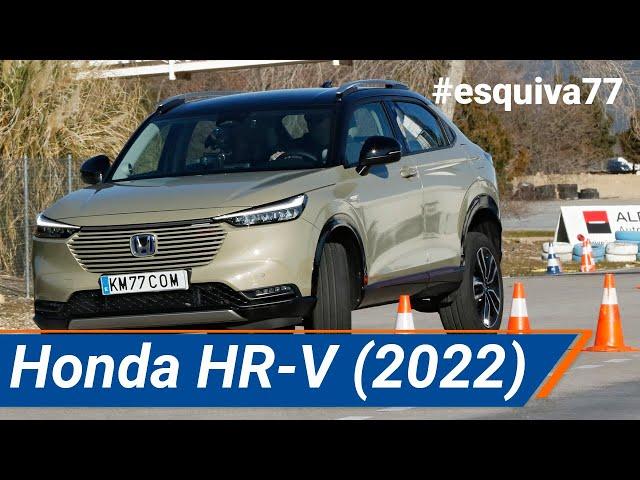 Honda HR-V (2022) - Maniobra de esquiva #esquiva77 (moose test) | km77.com