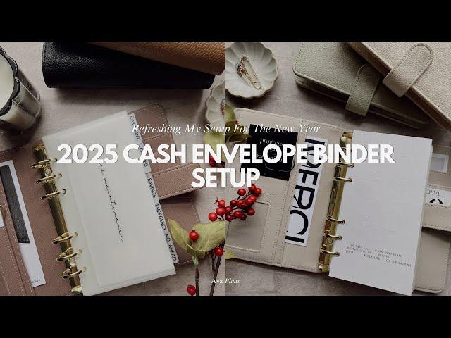 2025 Cash Envelope Binder Setup | New Binders and Envelopes | Cash Envelope System