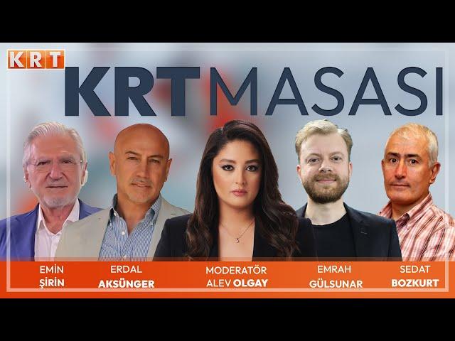 #CANLI l KRT MASASI I EMİN ŞİRİN, ERDAL AKSÜNGER, SEDAT BOZKURT, EMRAH GÜLSUNAR | 01.11.2024 l #KRT