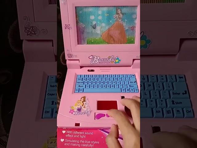 ASMR    barbie laptop toy most satisfying toy sounds #viral #trending / Elaine Macasinag