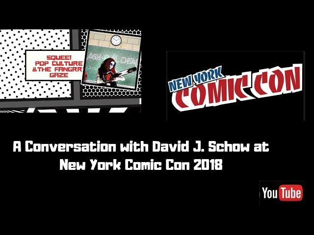 A Conversation with writer David J. Schow at NYCC18