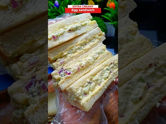 Creamy Egg Sandwich Spread with mayonnaise Recipe for breakfast | vegetarian recipe weight loss