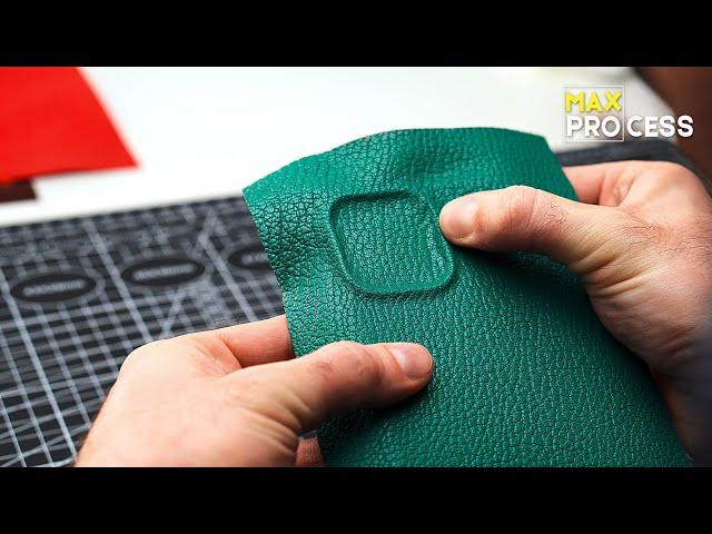 Three leather cases for your phone  | The process of making leather iPhone cases | Apple