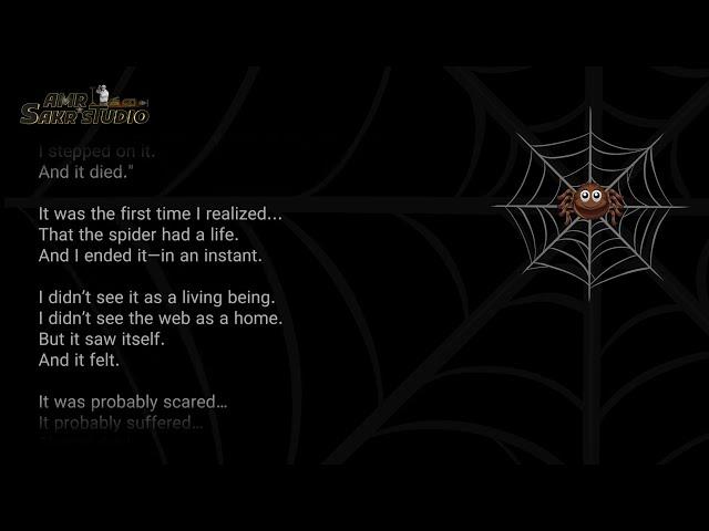 The Spider’s Pain Was My Wake-Up Call