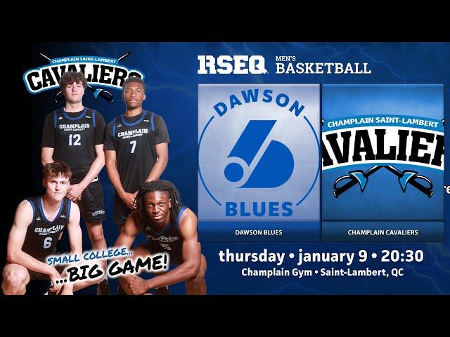 RSEQ Basketball masculin  Dawson @ Ch.-St-Lambert [2025-01-09]