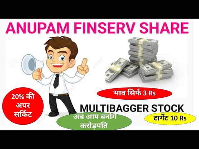 Anupam Finserv share latest news | Anupam share latest news | Anupam Finserv share | Anupam Finserv