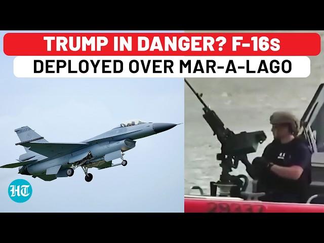 Huge Security Scare At Trump's Mar-A-Lago Home: 3 Incidents In 2 Hours; F-16 Fighter Jets Launched