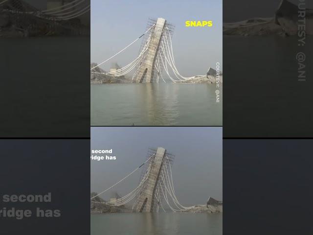 Moment when under construction bridge in Bihar collapsed | IKN Snaps