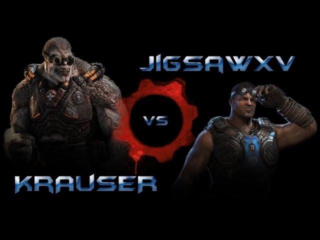 Gears of War 3 | 1vs1 | JigSawXV vs EMK KrAuSeR