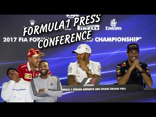 THEY PLAY TOO MUCH LOL ! NBA FANS react to f1 press conferences are a mess