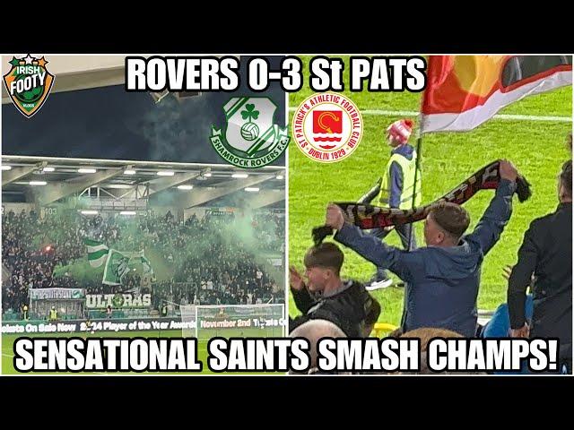 Shamrock Rovers 0-3 St Patricks Athletic | Matchday Vlog | Tallaght Stadium ️