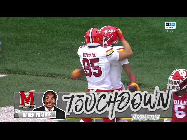 Billy Edwards Finds Kaden Prather for the Score at Indiana | Maryland Football