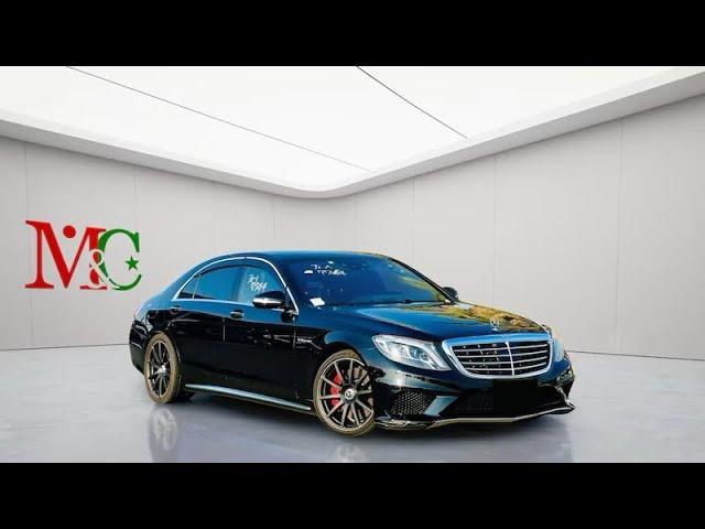 Style And Speed The Mercedes Benz S63AMG - 2014 - Only : 77,000 kilometers Japan Import Clean Title