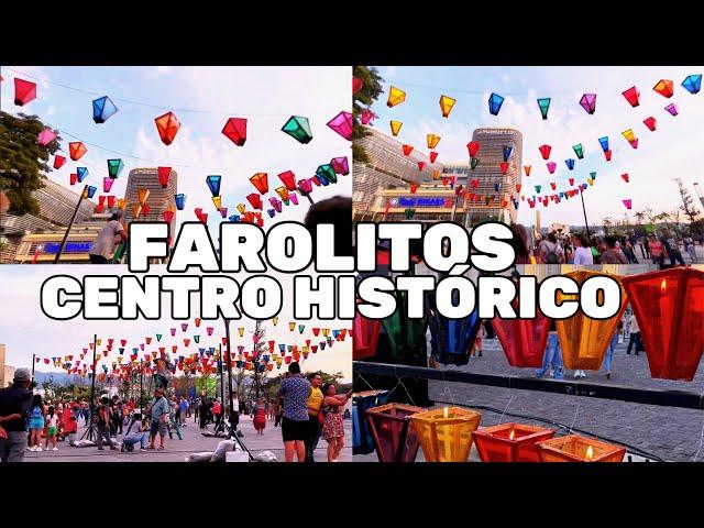 Farolitos en el Centro Histórico de San Salvador, EL SALVADOR