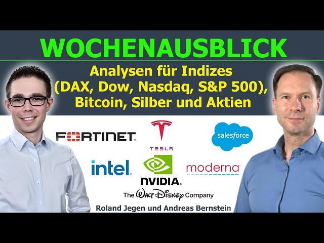 Aktien und Bitcoin auf Rekordhochs! Marktausblick Börse zu DAX, Dow, Tesla, Nvidia, Fortinet & Co.