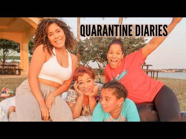 QUARANTINE DIARIES WITH MY CRAZY FAMILY: BAKING | WATCHING SUNSETS | GOING CRAZYYY