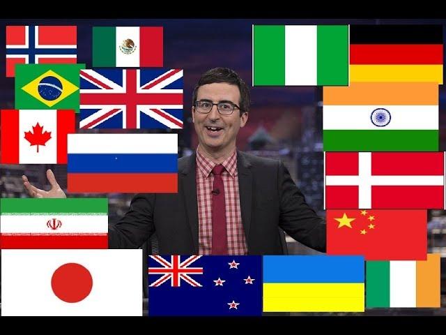 John Oliver Describes Countries around the world - Hilarious Compilation