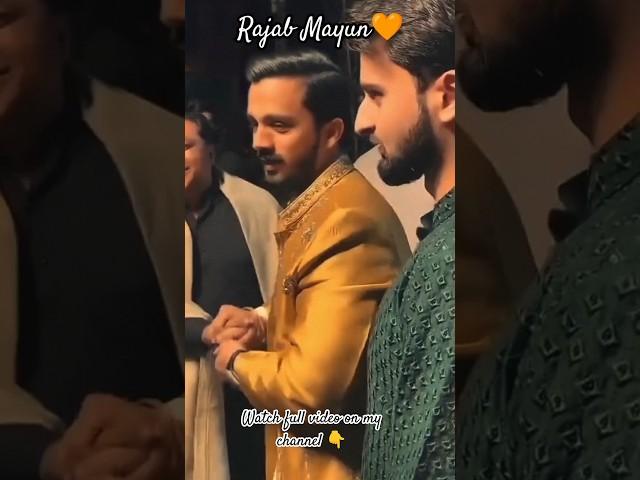 Eman & Rajab Grand Mayun#famous youtuber #Rajab butt wedding#1st dholki#plz_subscribe_my_channel