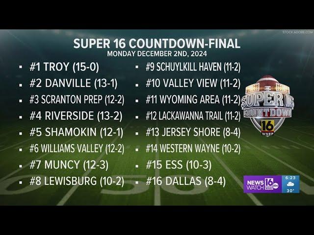 Final Super 16 Of The Season For 2024!!!