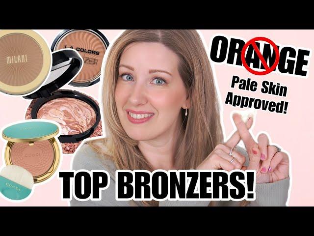 These BRONZERS Won't Turn You ORANGE. 