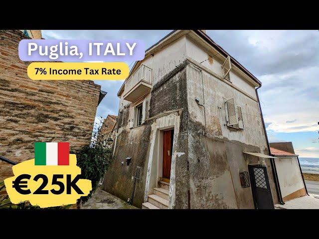 BARGAIN Italian Home with Great Potential in Gorgeous Village Close to Sea