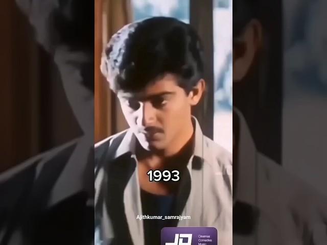 1993 To 2023 Ajith Transformation  Ajith Samrajyam #shorts #shortsfeed #ajithkumar #thala