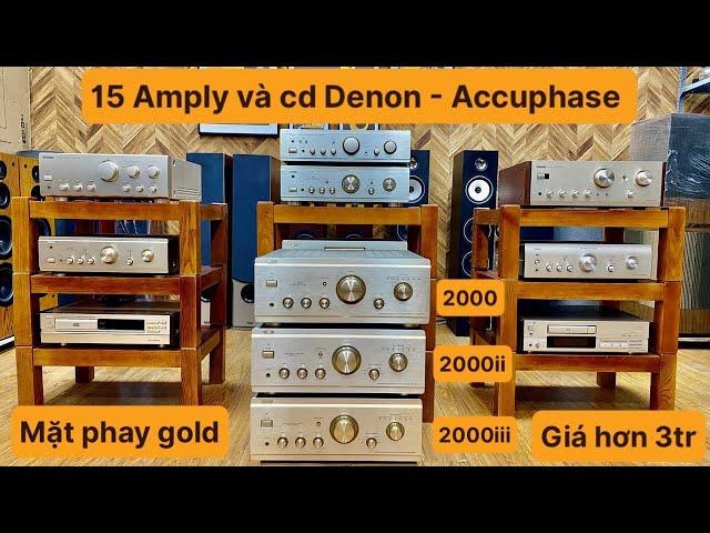 Amply Bãi Nhật | Amply nhật bãi Denon 2000ii | Amply Accuphase E 301 | Denon 2000iii | Denon 1650 Gl