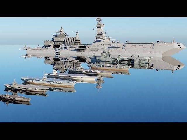 Aircraft Carrier Size Comparison