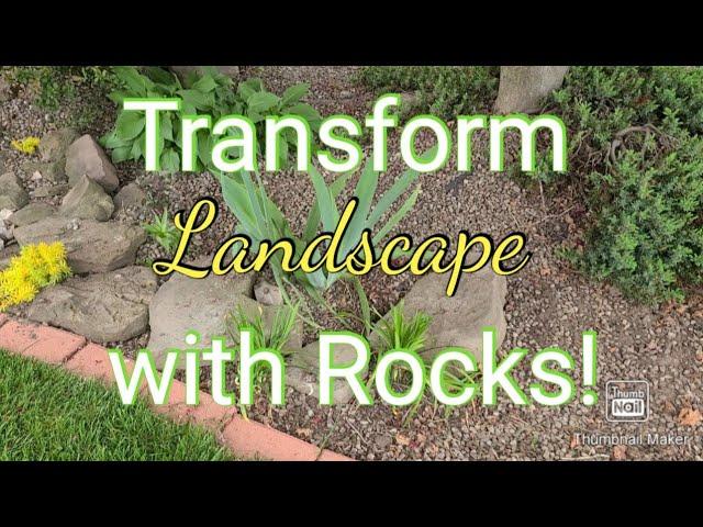 DIY Faux Water Feature: Transforming Landscapes with Rocks!