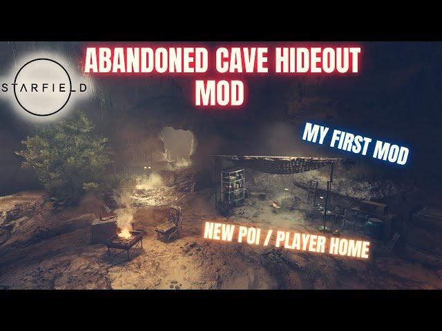 Starfield | Gagarin Abandoned Cave (My First Mod, New Poi / Player Home)