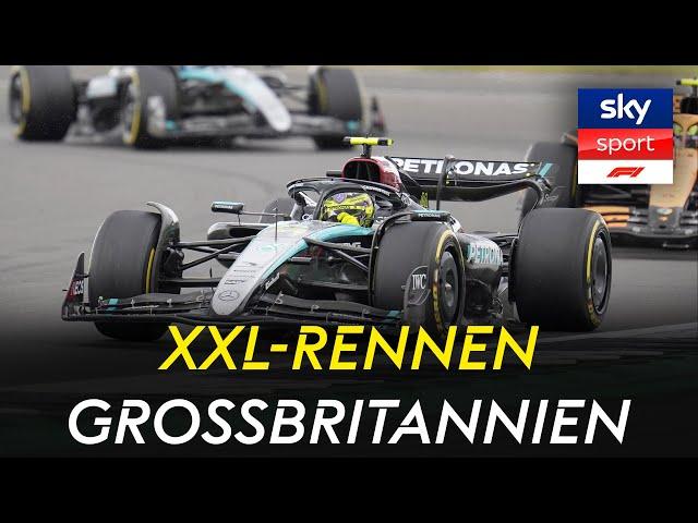 Regenspektakel in Silverstone! | Rennen - XXL Highlights | Großer Preis von Großbritannien | F1