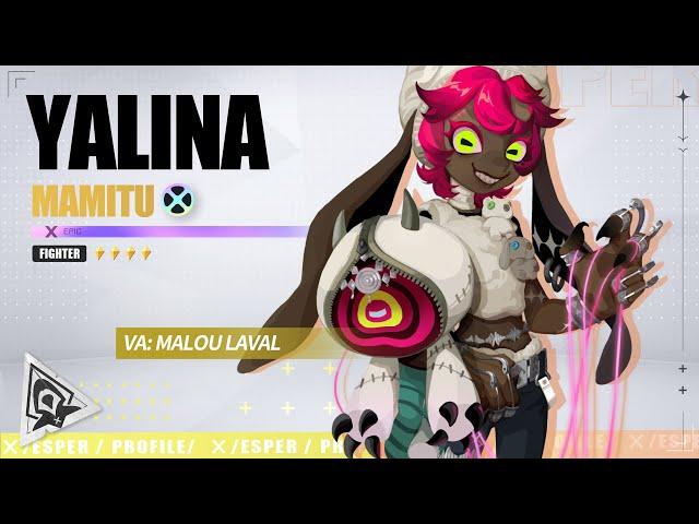 Esper Profile: Yalina (Mamitu) | Dislyte